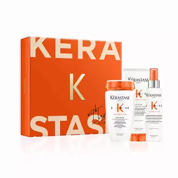 KERASTASE Набор Nutritive: Шампунь + Кондиционер + Термозащитный лосьон