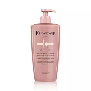 KERASTASE Питательный шампунь для окрашенных нормальных и тонких волос Bain Chroma Respect 500.0