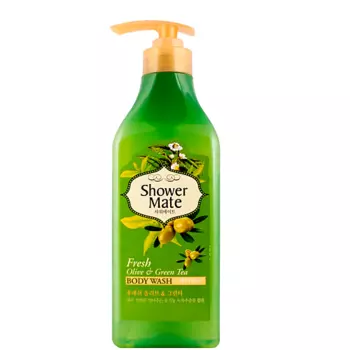 KERASYS Гель для душа Шауэр Мэйт Оливки и зеленый чай
