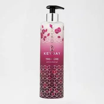 KEYDAY Гель для душа женский парфюмированный с экстрактом жемчуга и маслом ши