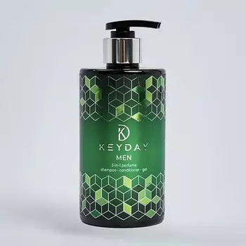 KEYDAY Шампунь-кондиционер-гель для душа 3в1
