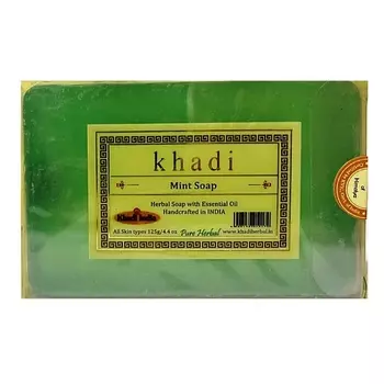 KHADI Натуральное очищающее мыло Мята 125.0