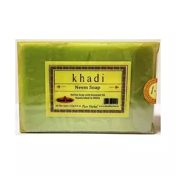 KHADI Натуральное очищающее мыло Ним 125.0