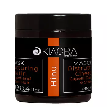 KIAORA Маска для ослабленных волос восстанавливающая с кератином Hinu