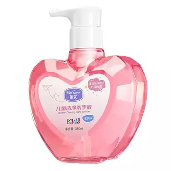 KIDS FLOWER Детское мыло для рук с ароматом персика, очищающее 350.0