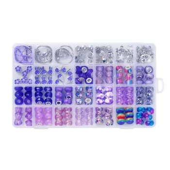 KIDS ZONE Набор бусин и шармов для создания браслетов и украшений