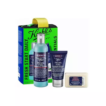 KIEHL'S Мужской набор для ухода за лицом Fresh Start Men's Essentials