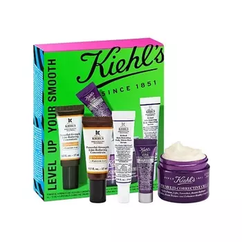 KIEHL'S Набор для ухода за лицом Level Up Your Smooth