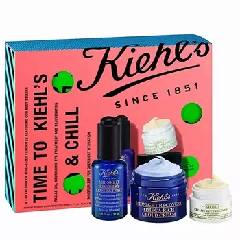 KIEHL'S Набор для ухода за лицом Time To Kiehl’s and Chill