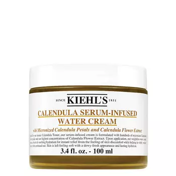KIEHL'S Увлажняющий и успокаивающий крем Calendula Serum-Infused Water Cream
