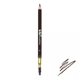 KIKI Карандаш для бровей с щеточкой