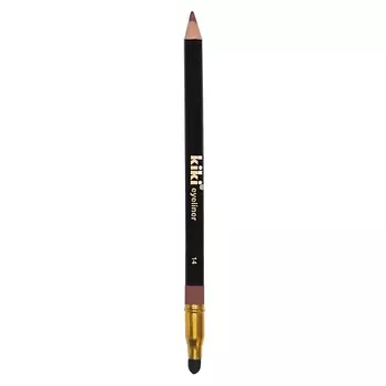 KIKI Карандаш для глаз EYELINER с аппликатором для растушевки