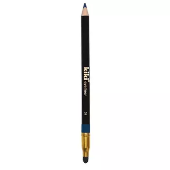 KIKI Карандаш для глаз EYELINER с аппликатором для растушевки
