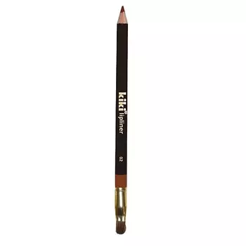 KIKI Карандаш для губ LIPLINER с кисточкой для контуринга губ