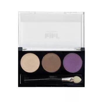 KIKI Тени для век SHADOW TRIO COLLECTION COLOR