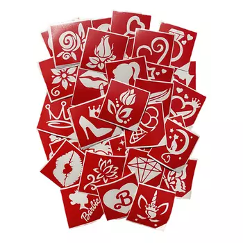 KILDIMIA Набор трафаретов для блеск тату 48.0