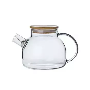 KIMBERLY Чайник для заваривания с ситечком и бамбуковой крышкой, 1000 мл 1.0