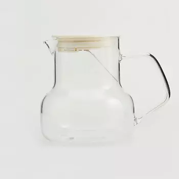 KIMBERLY Кувшин с белой крышкой-фильтром термостойкий, 600 мл