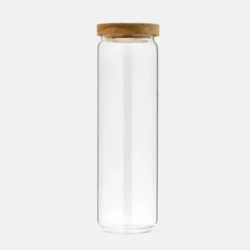 KIMBERLY PREMIUM Банка для хранения с деревянной крышкой из акации, 1500 мл