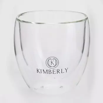 KIMBERLY Термостойкий стеклянный стакан с двойными стенками, 100 мл