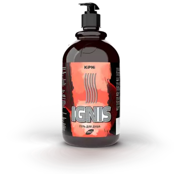 KIPNI Гель для душа (мужские ароматы) с дозатором IGNIS 1000.0