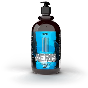 KIPNI Гель для душа (мужские ароматы) с дозатором AERIS 1000.0