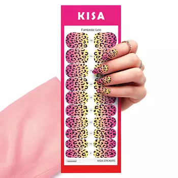 KISA.STICKERS Пленки для маникюра Fantastic Leo