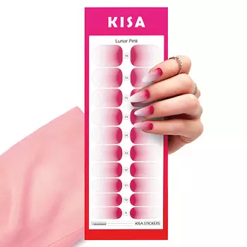 KISA.STICKERS Пленки для маникюра Lunar Pink