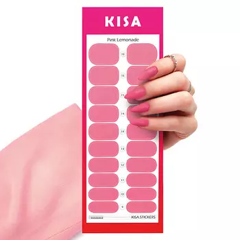 KISA.STICKERS Пленки для маникюра Pink Lemonade