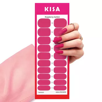 KISA.STICKERS Пленки для маникюра Rassberry Sorbet