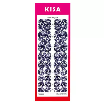 KISA.STICKERS Пленки для педикюра Blue Jaguar