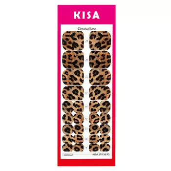 KISA.STICKERS Пленки для педикюра Classical Leo