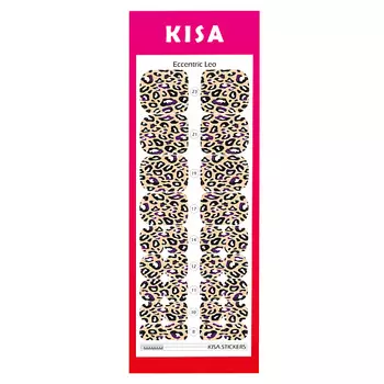KISA.STICKERS Пленки для педикюра Eccentric Leo