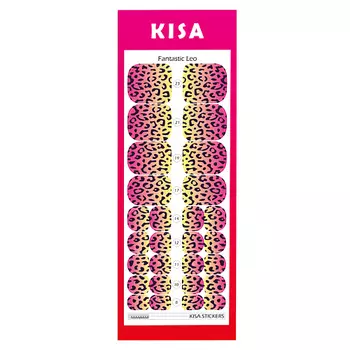 KISA.STICKERS Пленки для педикюра Fantastic Leo