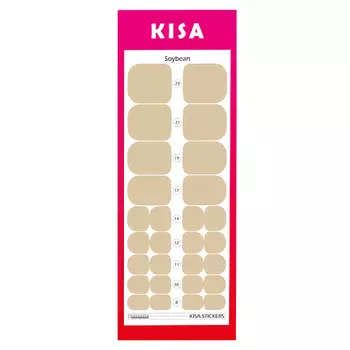 KISA.STICKERS Пленки для педикюра Soybean