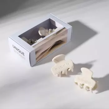 KISIMI Заколки-крабики для волос Unique, размер S