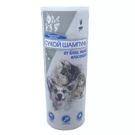 КИСКА СУХОЙ шампунь от блох, вшей, власоедов