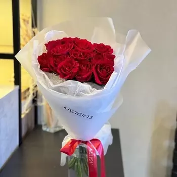 KIWIGIFTS Букет цветов живые Розы