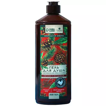 КЛАДОВАЯ КРАСОТЫ Кедровый гель для душа 500