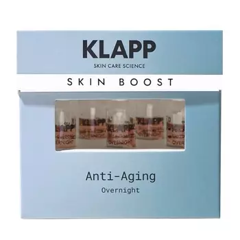 KLAPP COSMETICS Концентрат Skin Boost "Ночной антивозрастной"