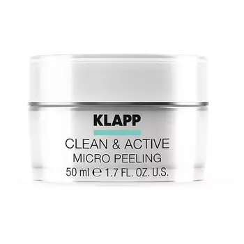 KLAPP COSMETICS Микропилинг CLEAN&ACTIVE Micro Peeling 50.0