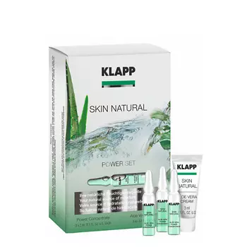 KLAPP COSMETICS Набор для интенсивного ухода SKIN NATURAL Power Set