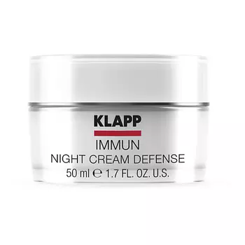 KLAPP COSMETICS Ночной крем IMMUN Night Cream Defence 50.0