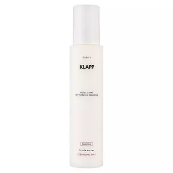 KLAPP COSMETICS Очищающее молочко Triple Action Multi Level Performance Sensitive