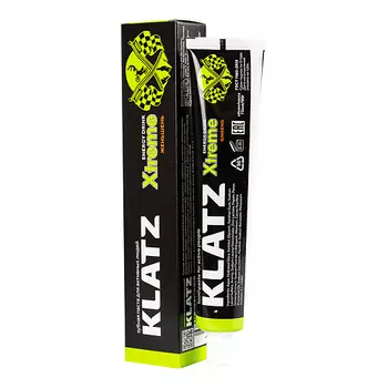 KLATZ Зубная паста для активных людей X-treme Energy drink Женьшень