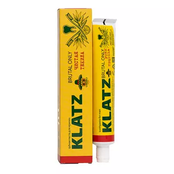 KLATZ Зубная паста для мужчин BRUTAL ONLY Чистая текила