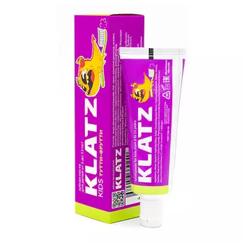 KLATZ Детская Зубная паста KIDS Тутти-фрутти