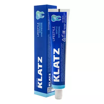 KLATZ Зубная паста LIFESTYLE Бережное отбеливание