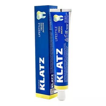 KLATZ Зубная паста LIFESTYLE Свежее дыхание