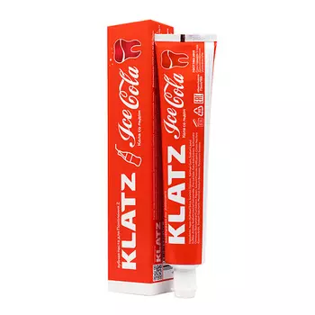 KLATZ Зубная паста ZOOMERS Кола со льдом